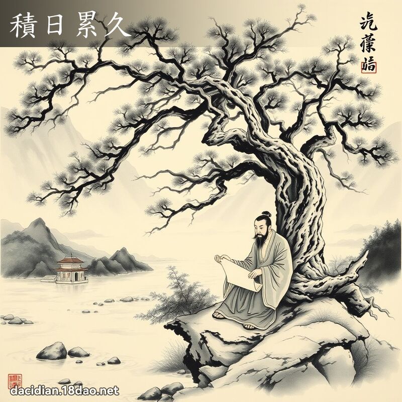 積日累久 配图