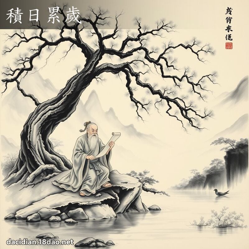 積日累歲 配图