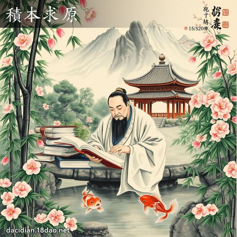 積本求原 配图