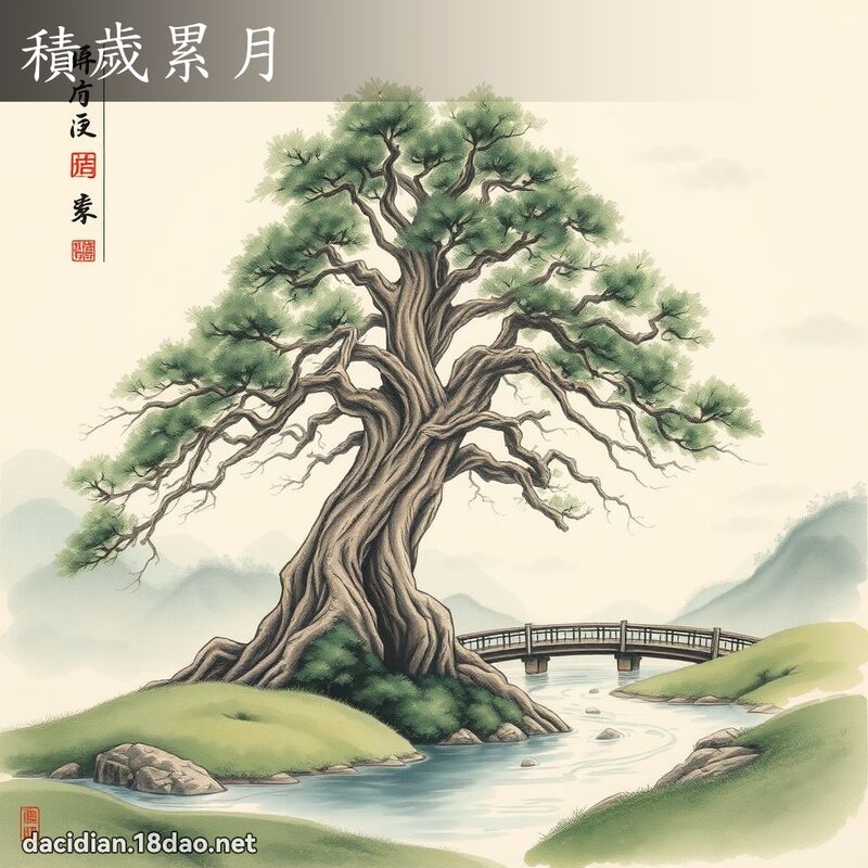 積歲累月 配图
