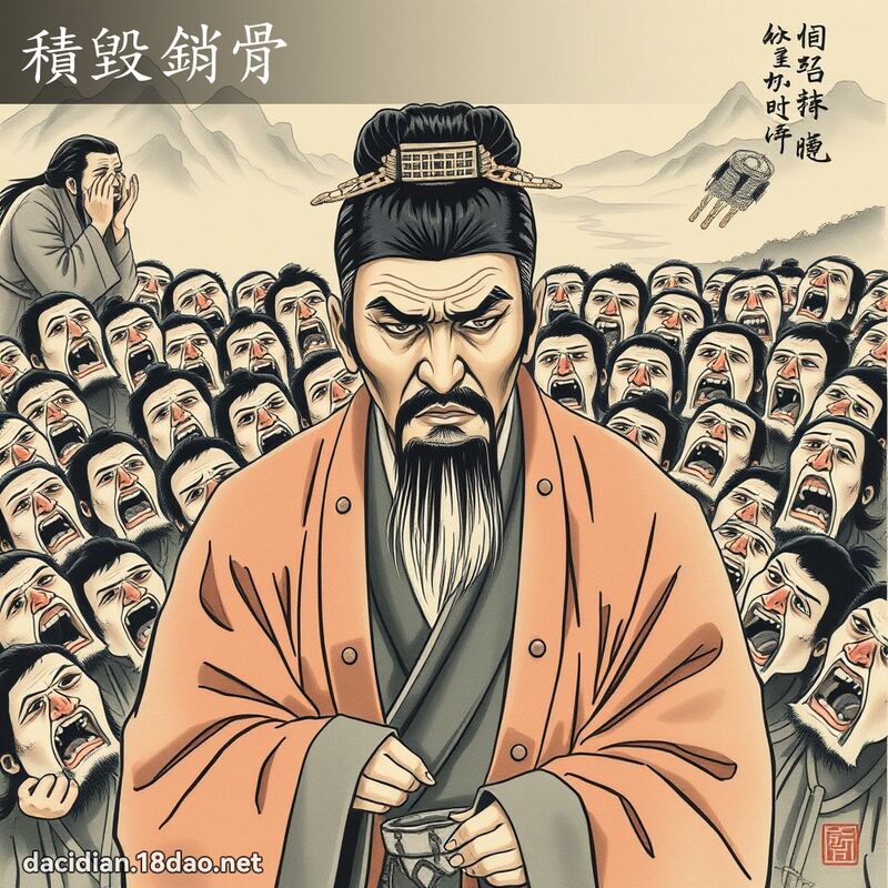 積毀銷骨 配图