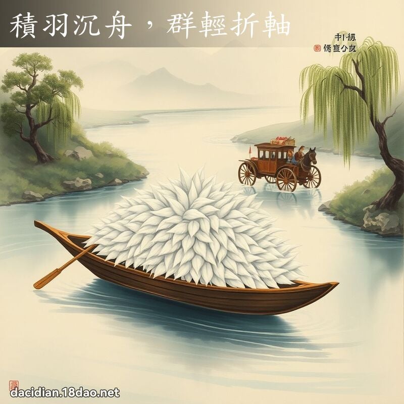 積羽沉舟,群輕折軸 配图