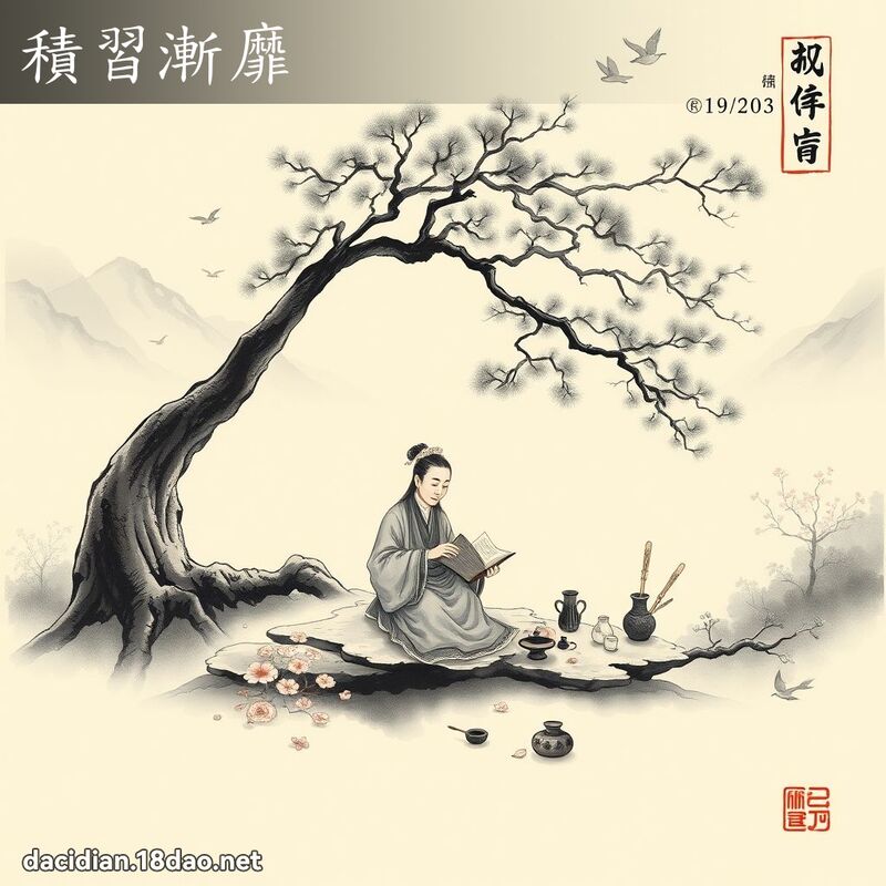 積習漸靡 配图