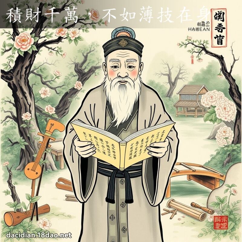 積財千萬,不如薄技在身 配图