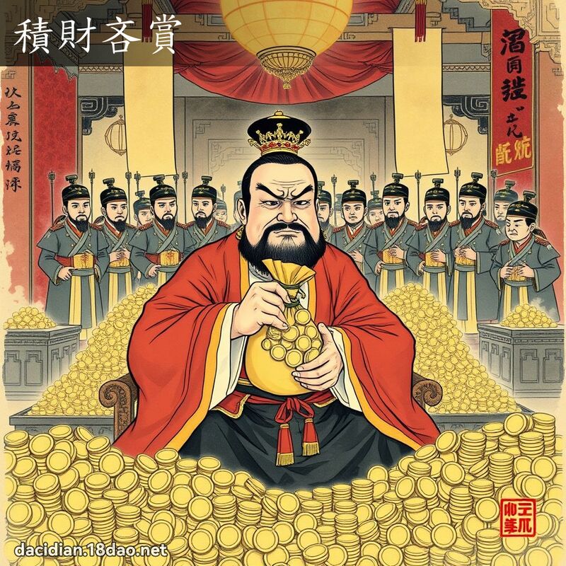 積財吝賞 配图