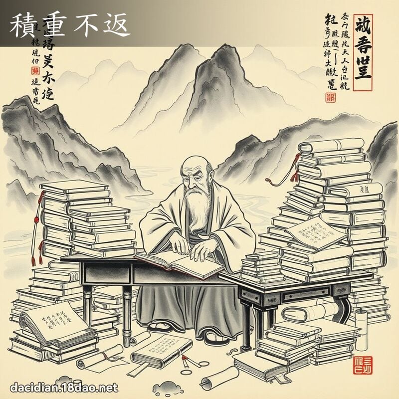 積重不返 配图