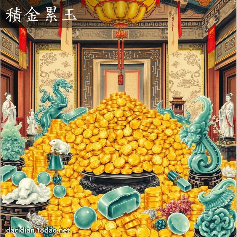 積金累玉 配图