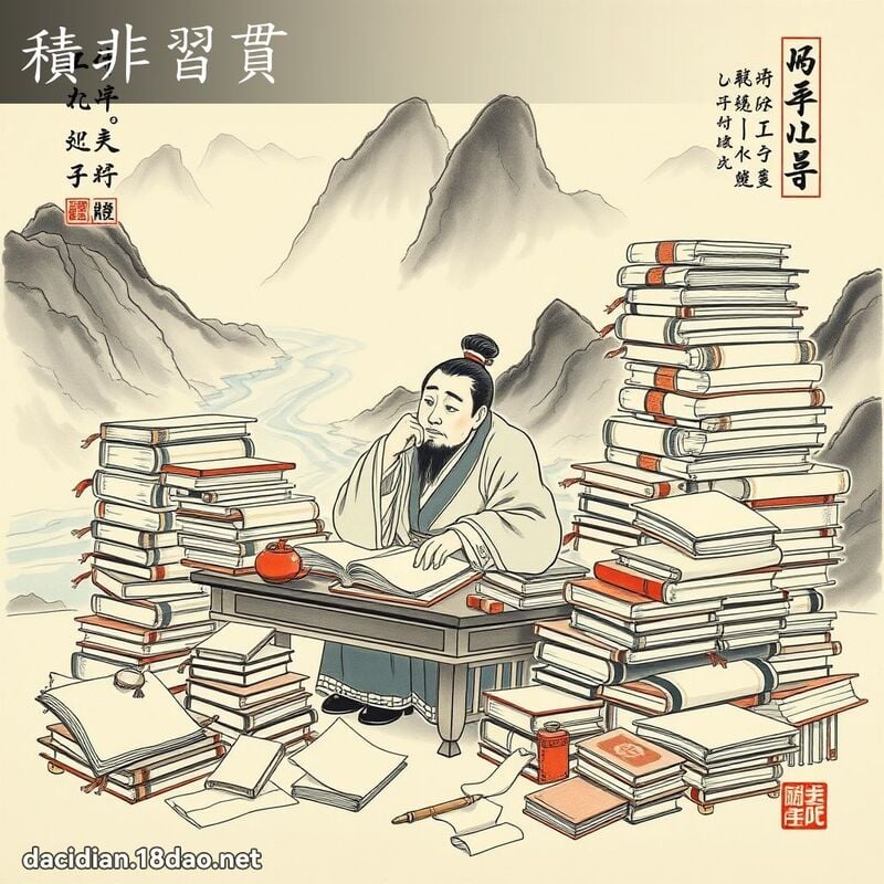 積非習貫 配图