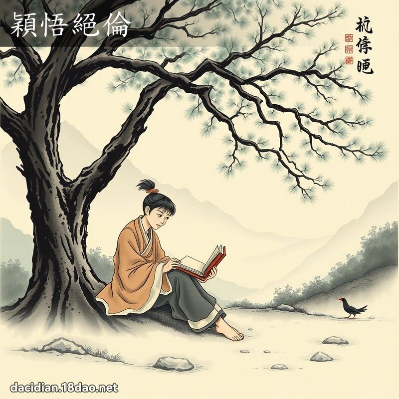 穎悟絕倫 配图