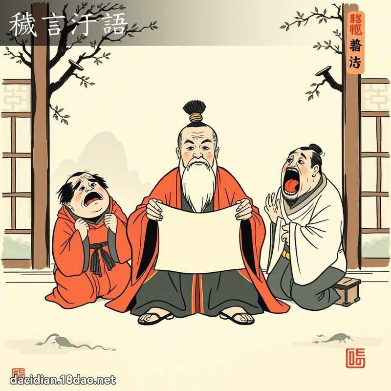 穢言汙語 配图