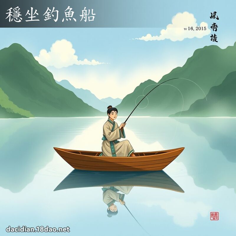穩坐釣魚船 配图