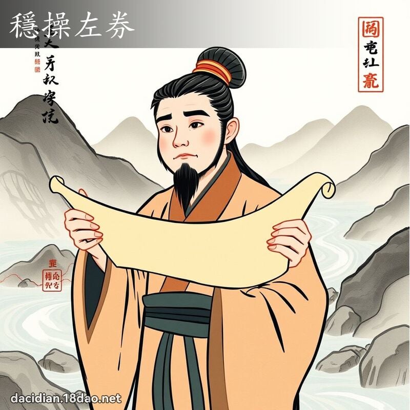 穩操左券 配图