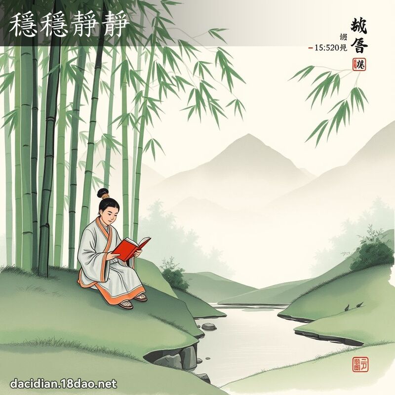 穩穩靜靜 配图