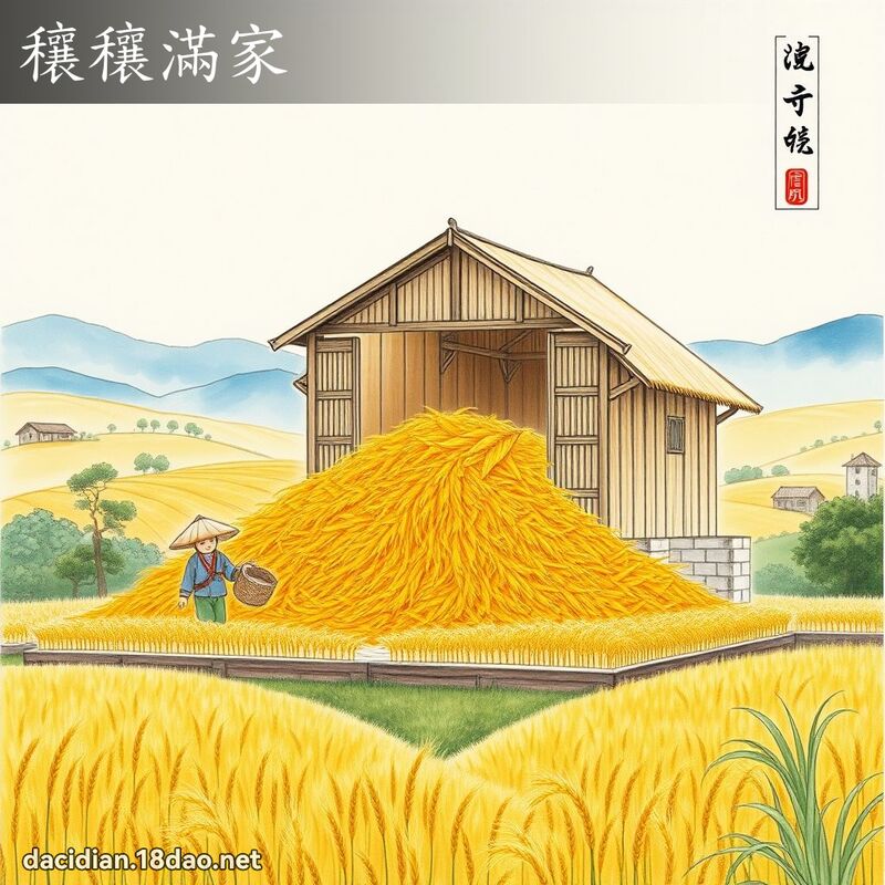 穰穰滿家 配图