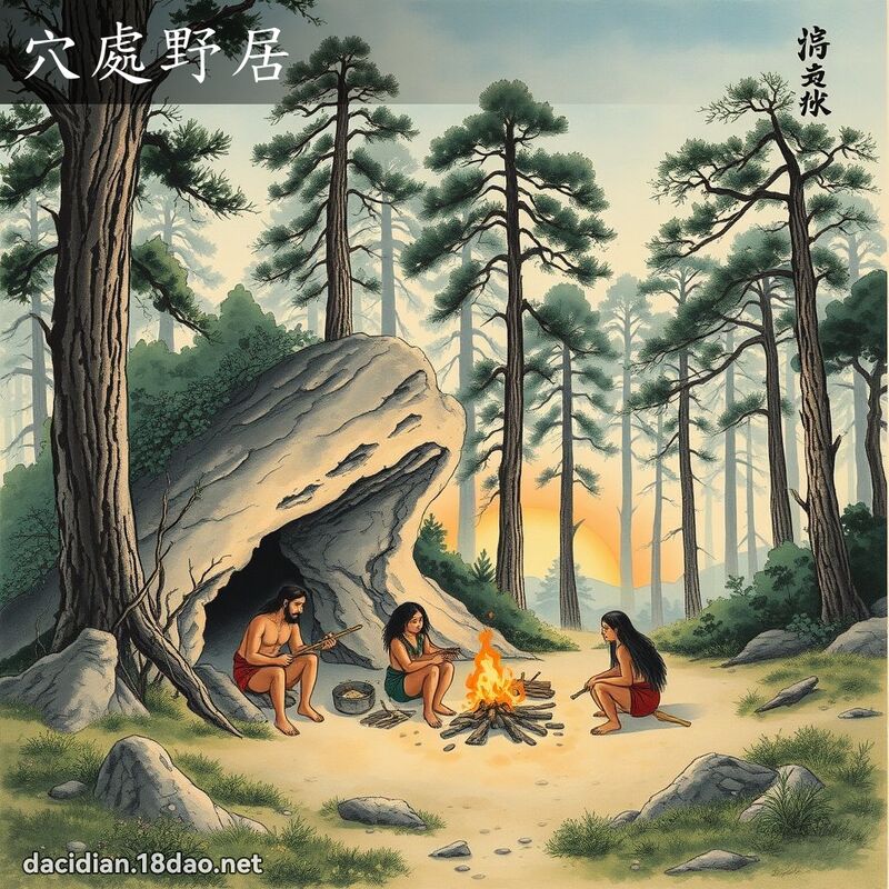 穴處野居 配图