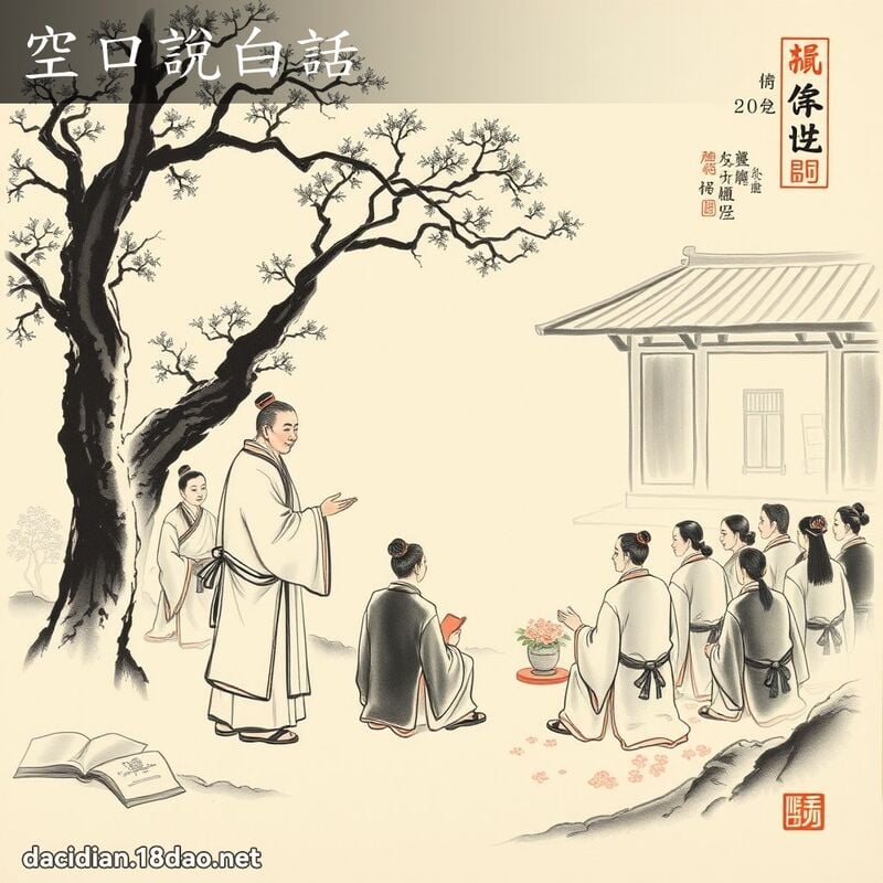 空口說白話 配图