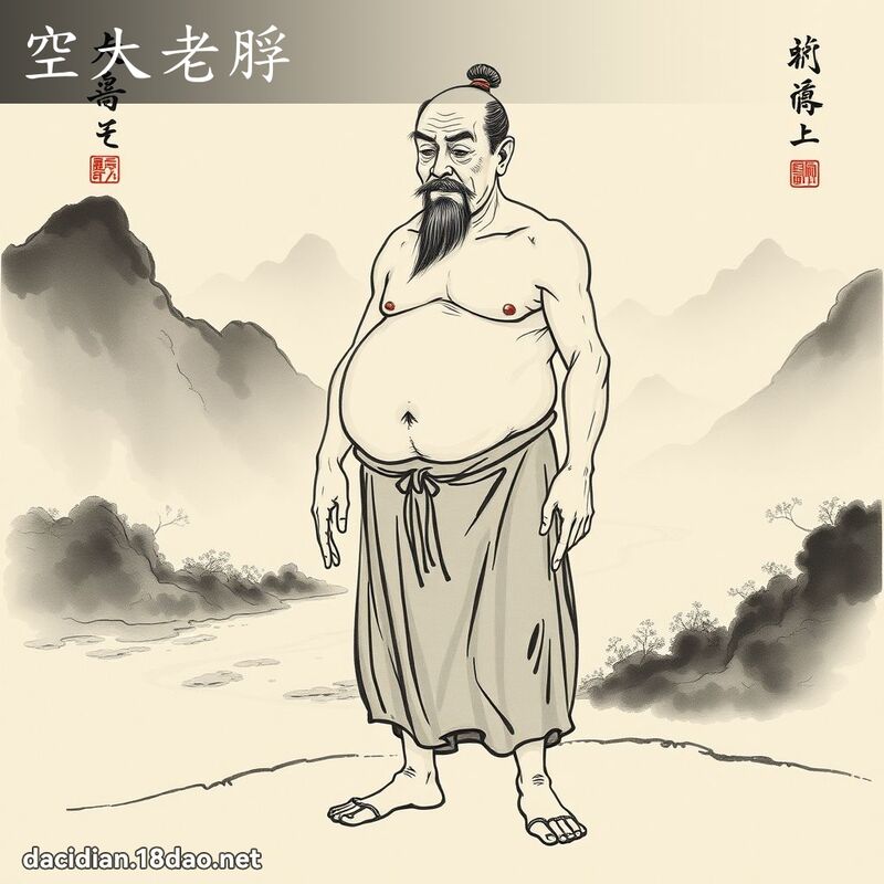 空大老脬 配图