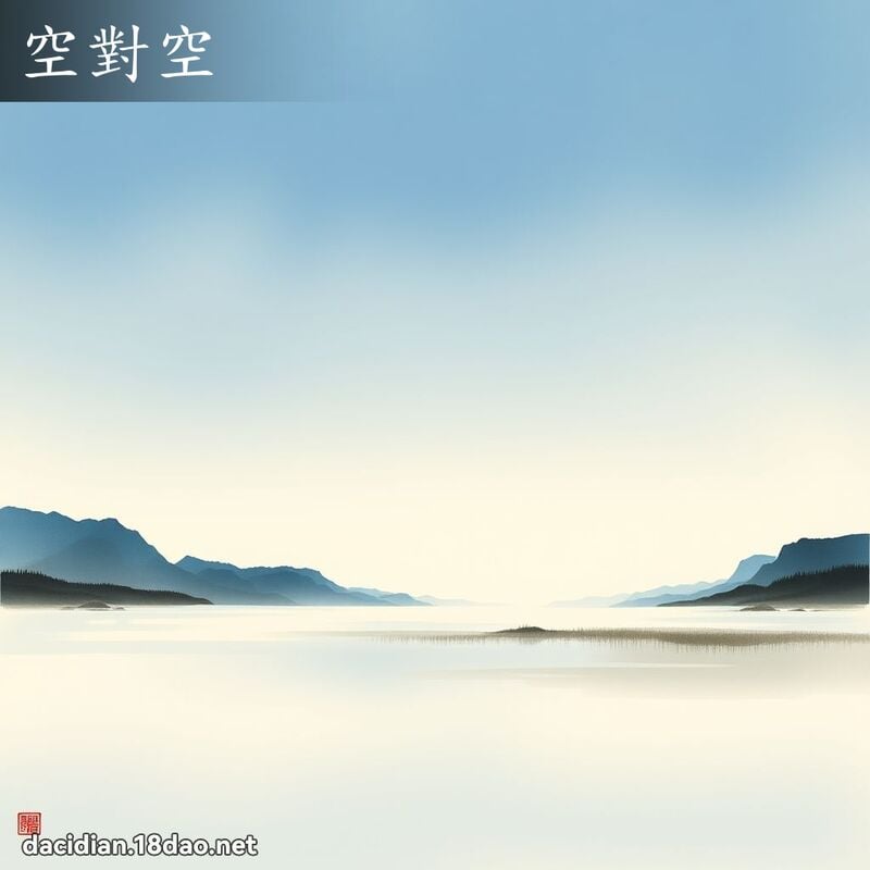 空對空 配图