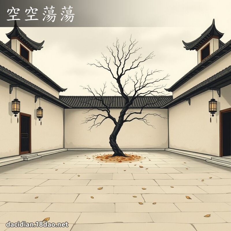 空空蕩蕩 配图