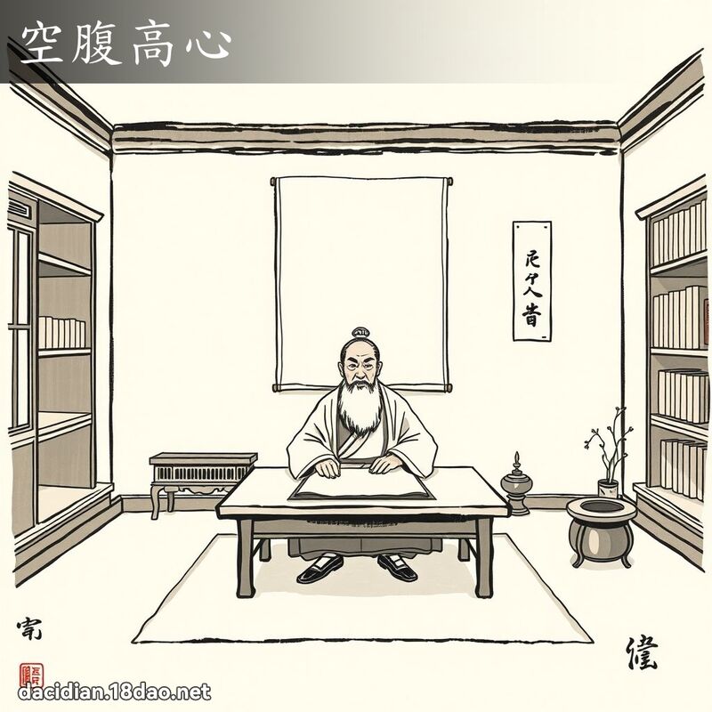 空腹高心 配图