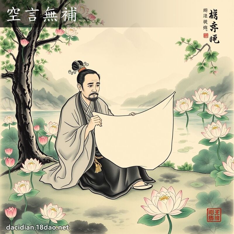 空言無補 配图