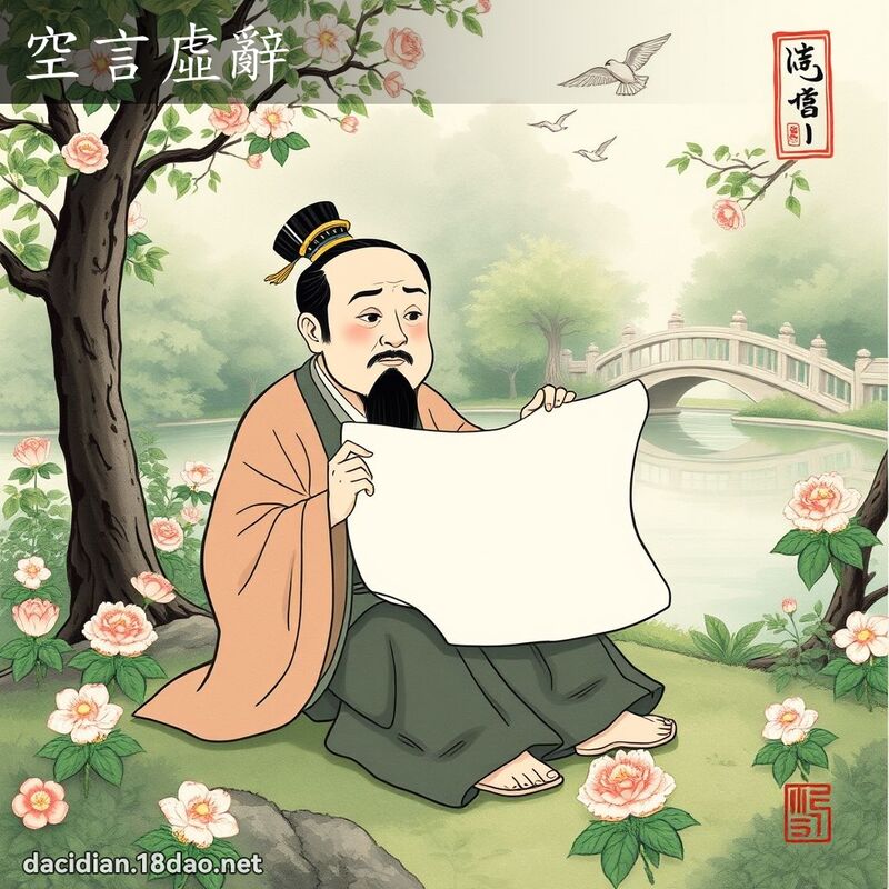 空言虛辭 配图