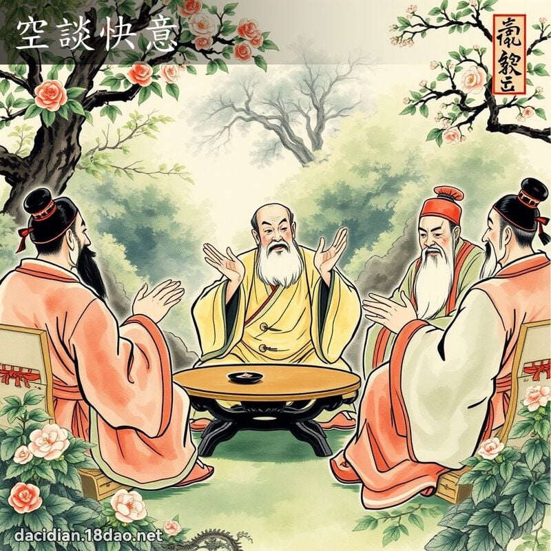 空談快意 配图