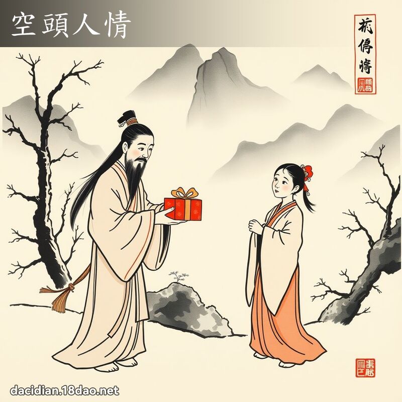 空頭人情 配图