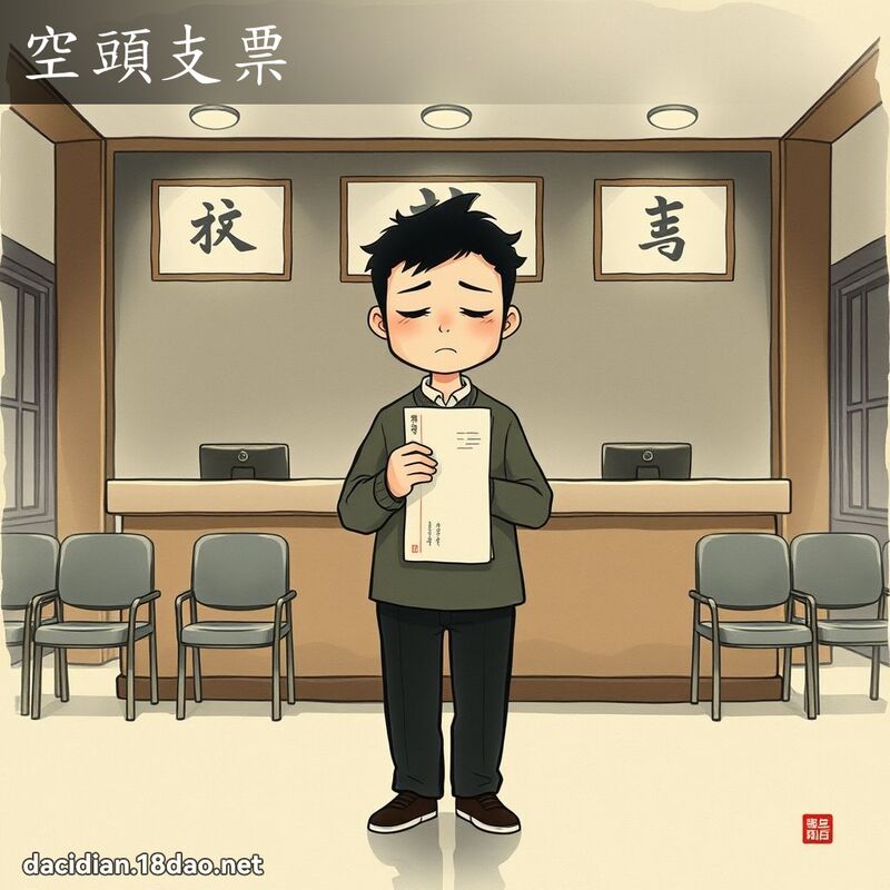 空頭支票 配图