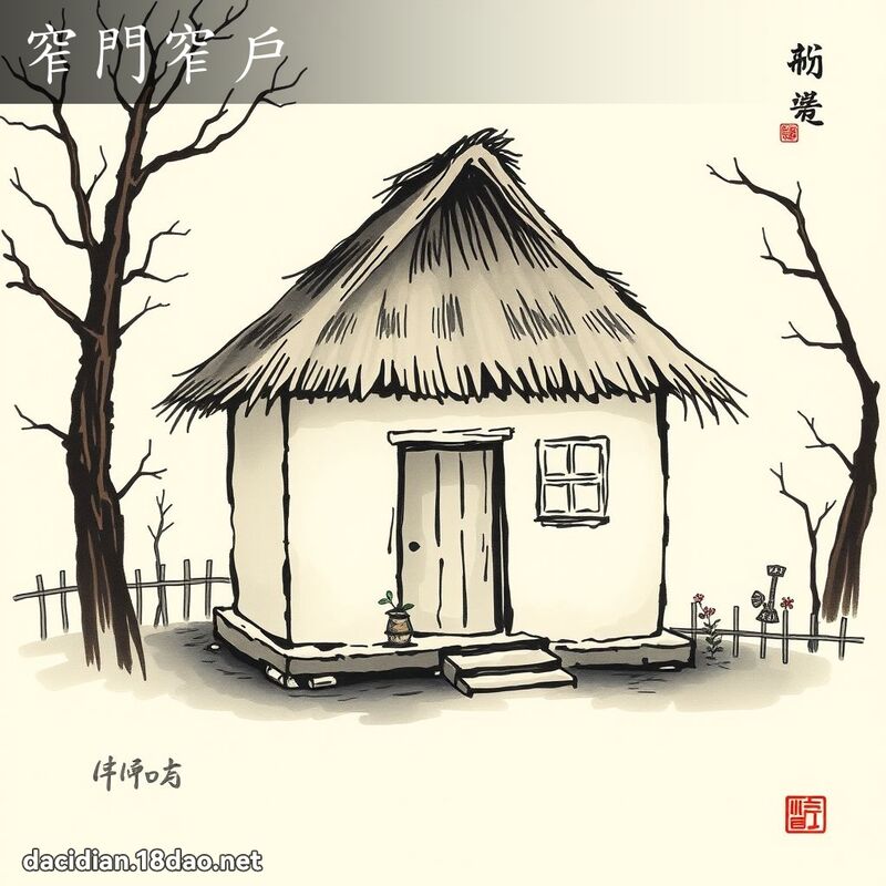 窄門窄戶 配图