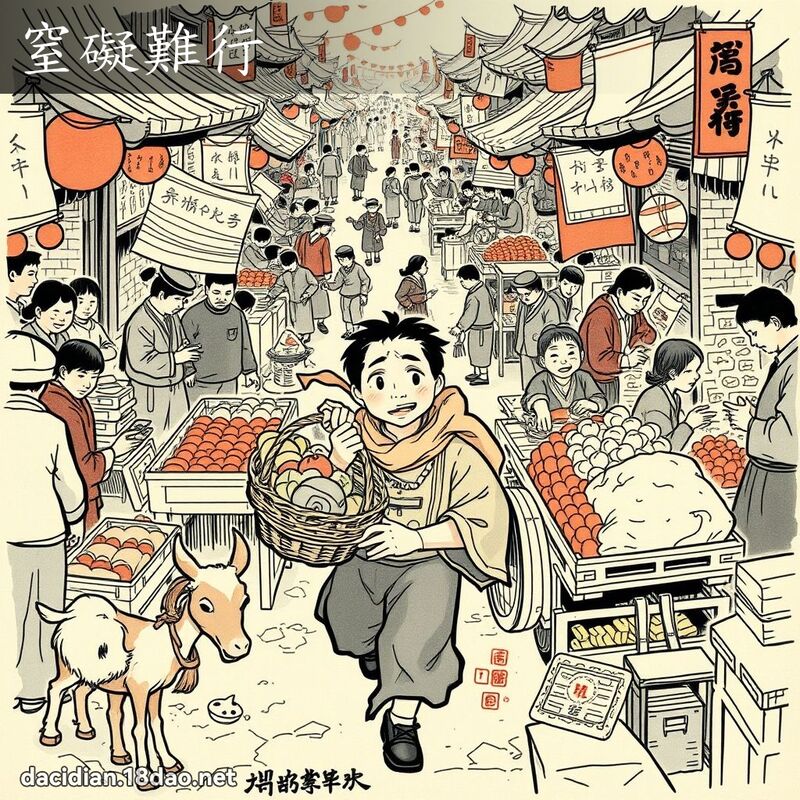 窒礙難行 配图
