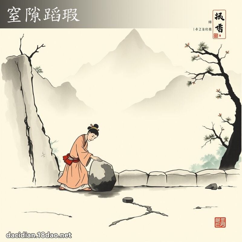 窒隙蹈瑕 配图