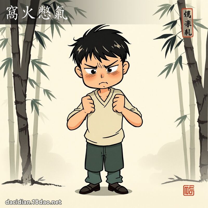 窩火憋氣 配图