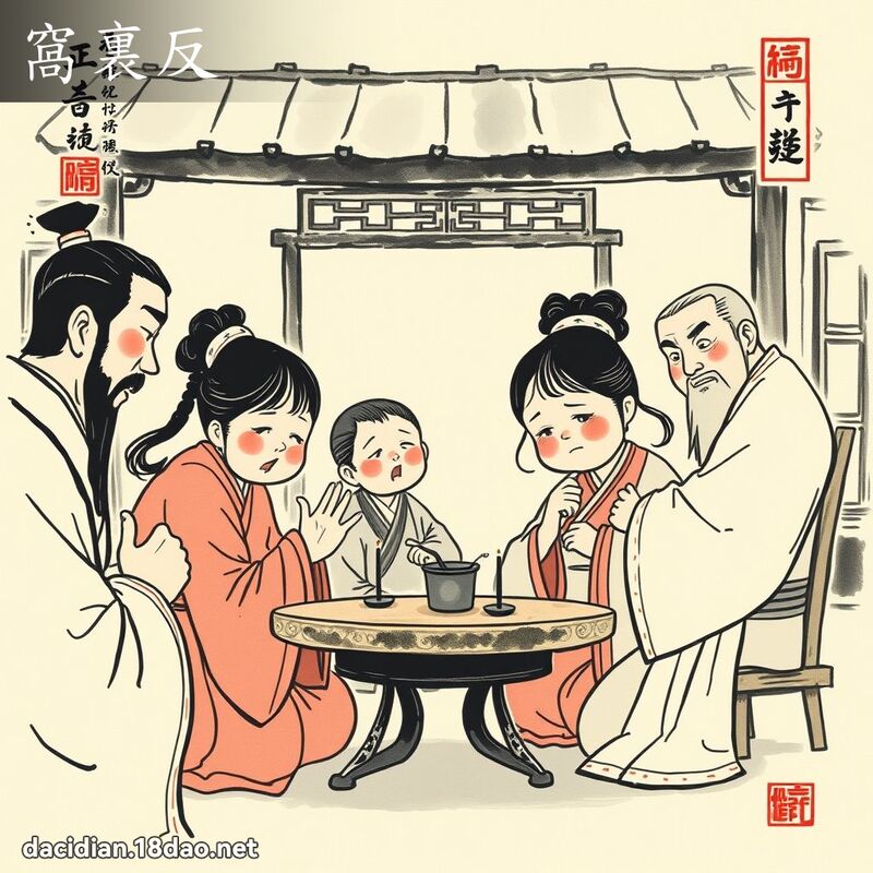 窩裏反 配图