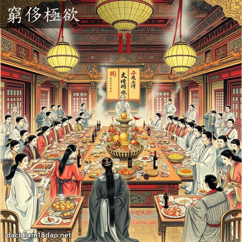 窮侈極欲 配图