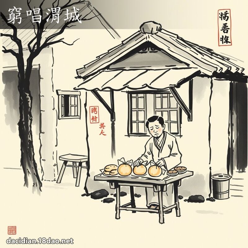 窮唱渭城 配图