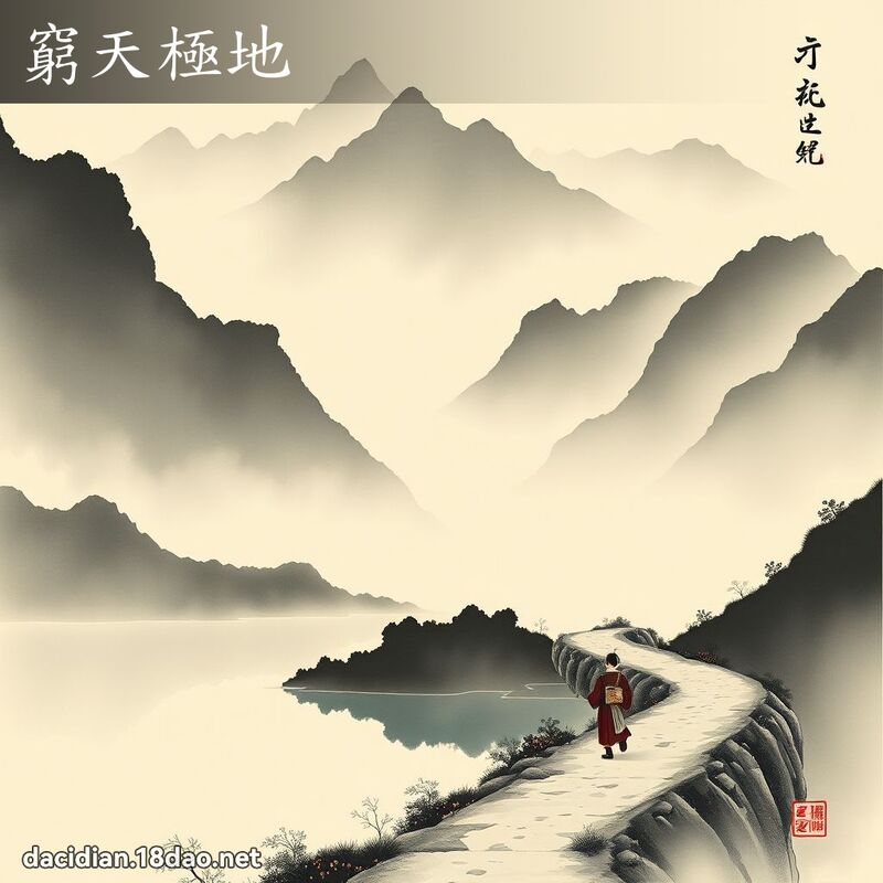 窮天極地 配图