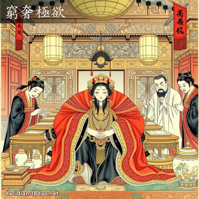 窮奢極欲 配图