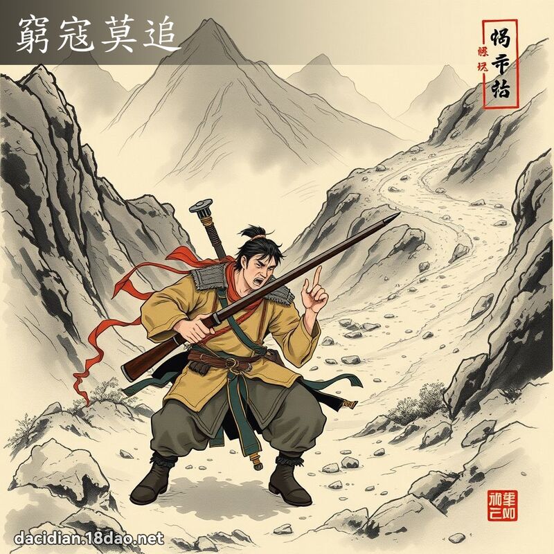 窮寇莫追 配图