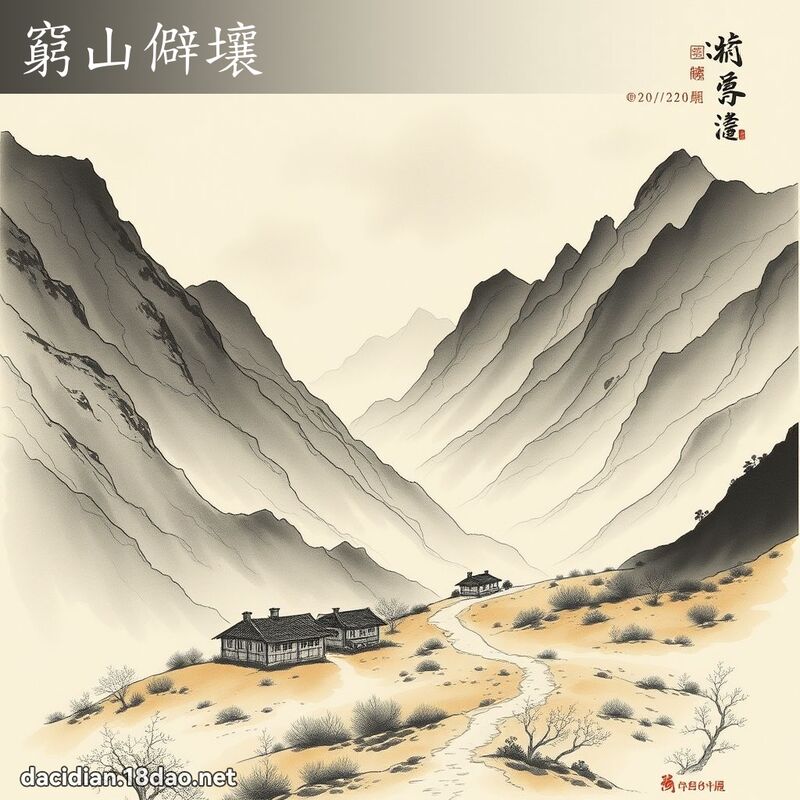 窮山僻壤 配图