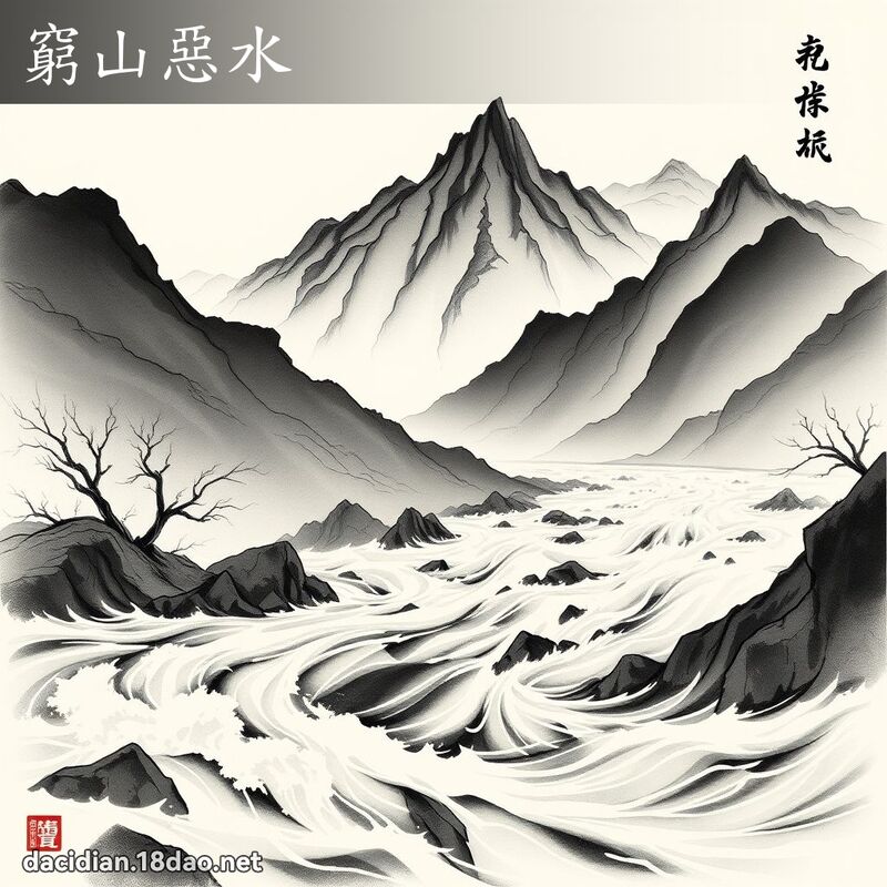 窮山惡水 配图