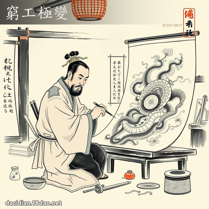 窮工極變 配图