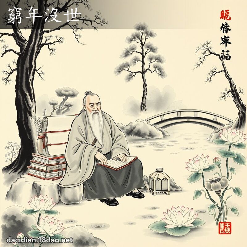 窮年沒世 配图