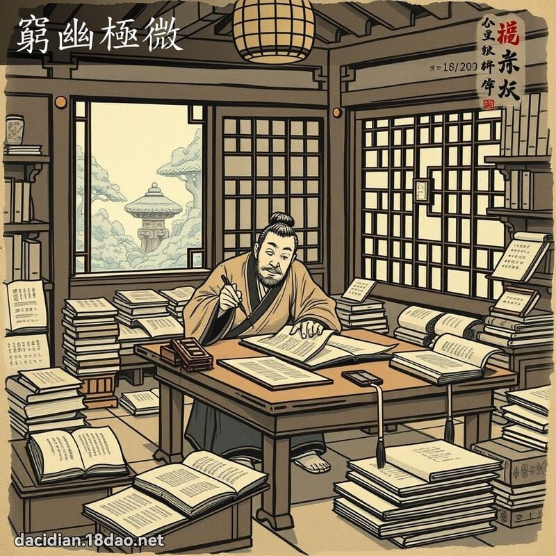 窮幽極微 配图