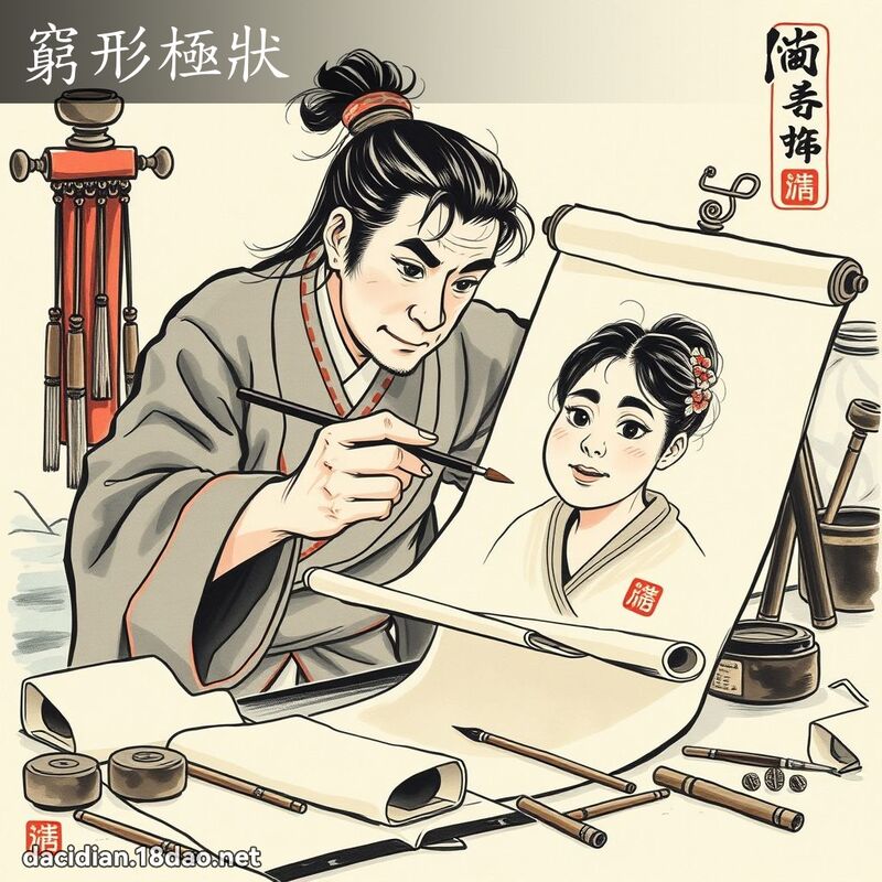 窮形極狀 配图