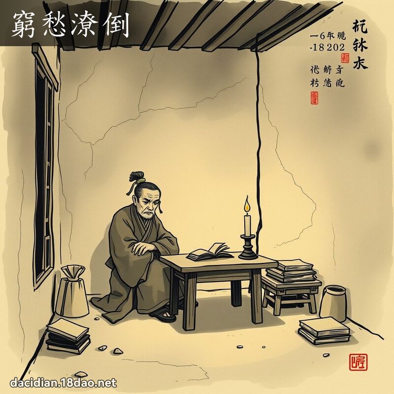 窮愁潦倒 配图