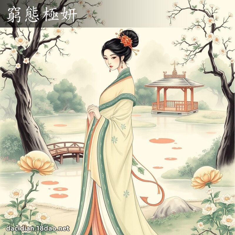 窮態極妍 配图