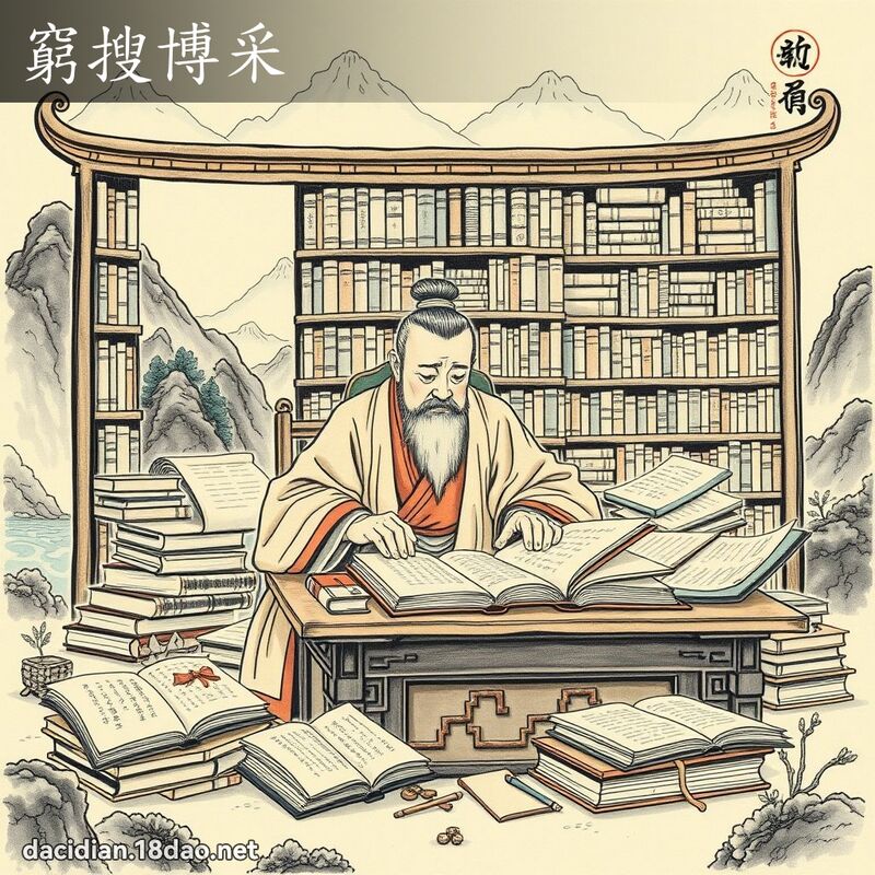 窮搜博采 配图