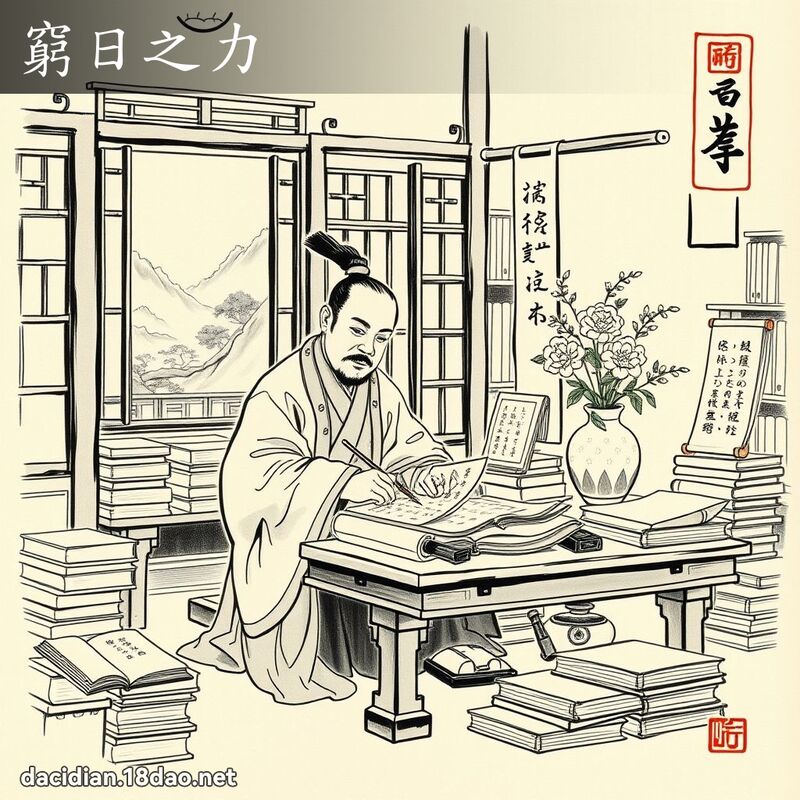 窮日之力 配图