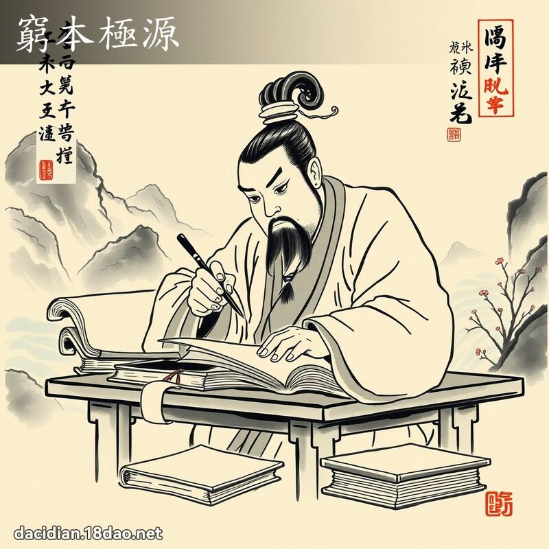 窮本極源 配图